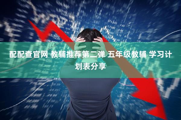 配配查官网 教辅推荐第二弹 五年级教辅 学习计划表分享